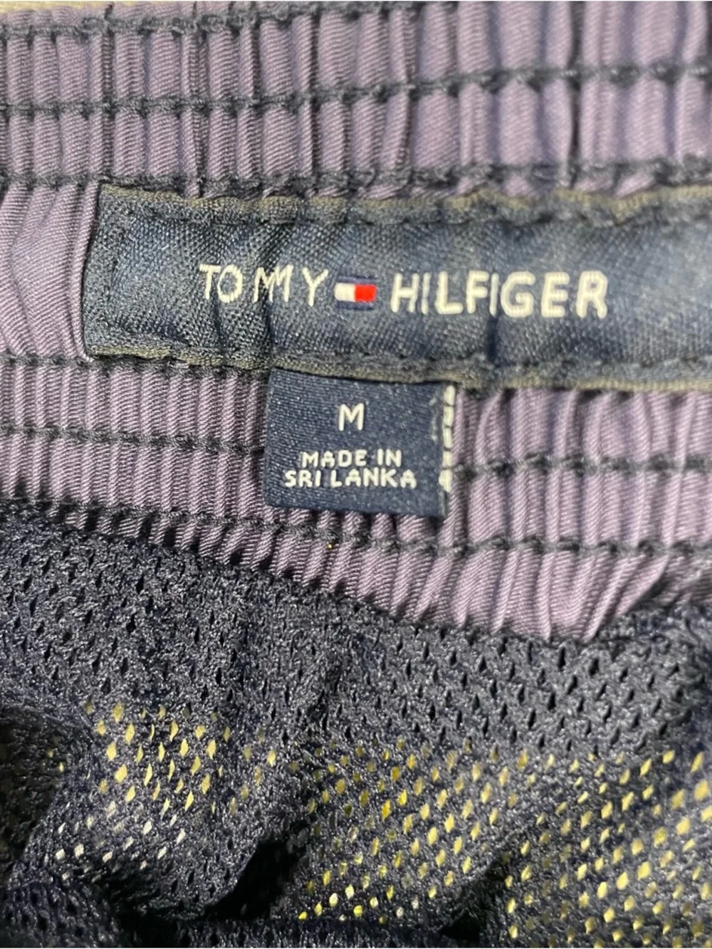 Tommy Hilfiger Tropical Palm Tree Swim Trunks Rainbow Sunset Men’s Medium - Picture 9 of 10
